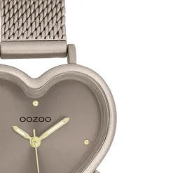 Oozoo Damen Armbanduhr OOZOO Timepieces Analog Metallband braun UOC11445