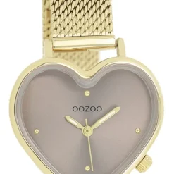 Oozoo Damen Armbanduhr OOZOO Timepieces Analog Metall gold UOC11416