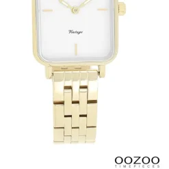 Oozoo Damen Armbanduhr OOZOO Vintage Analog Metallband gold UOC20418