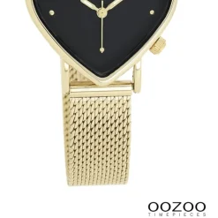 Oozoo Damen Armbanduhr OOZOO Timepieces Analog Metall gold UOC11417