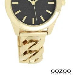 Oozoo Damen Armbanduhr OOZOO Timepieces Analog Metall gold UOC11422
