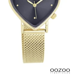 Oozoo Damen Armbanduhr OOZOO Timepieces Analog Metallband gold UOC11446
