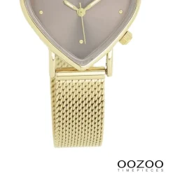 Oozoo Damen Armbanduhr OOZOO Timepieces Analog Metall gold UOC11416