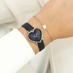 Oozoo Damen Armbanduhr OOZOO Timepieces Analog Lederband schwarz UOC11449