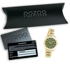 Oozoo Damen Armbanduhr OOZOO Timepieces Analog Metall gold UOC11421