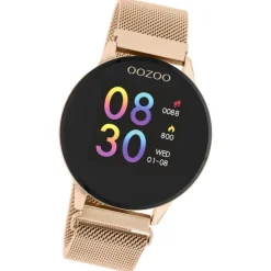 Oozoo Damen Armbanduhr Smartwatches Multifunktion Metall rosegold UOQ00117