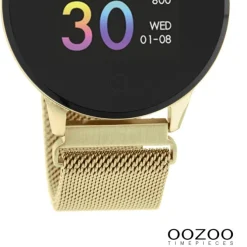 Oozoo Damen Armbanduhr Smartwatches Multifunktion Metall gold UOQ00121