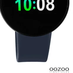 Oozoo Damen Armbanduhr Smartwatches Multifunktion Silikon dunkelblau UOQ00208