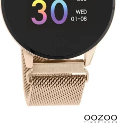 Oozoo Damen Armbanduhr Smartwatches Multifunktion Metall rosegold UOQ00117