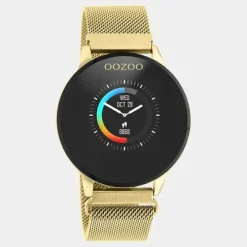 Oozoo Damen Armbanduhr Smartwatches Multifunktion Metall gold UOQ00121