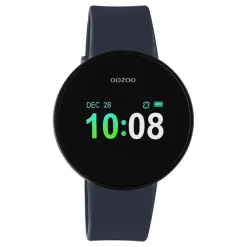 Oozoo Damen Armbanduhr Smartwatches Multifunktion Silikon dunkelblau UOQ00208