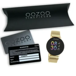 Oozoo Damen Armbanduhr Smartwatches Multifunktion Metall gold UOQ00121