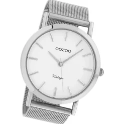 Oozoo Damen Armbanduhr Timepieces Analog Metall silber UOC9995A