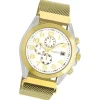 Oozoo Damen Armbanduhr Timepieces Analog Metall gold UOC10730