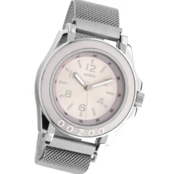 Oozoo Damen Armbanduhr Timepieces Analog Metall silber UOC10739