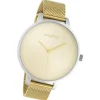Oozoo Damen Armbanduhr Timepieces Analog Metall gold UOC10863
