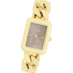 Oozoo Damen Armbanduhr Timepieces Analog Metall gold UOC11353