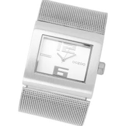 Oozoo Damen Armbanduhr Timepieces Analog Metall silber UOC2361A