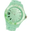 Oozoo Damen Armbanduhr Timepieces Analog Silikon türkis UOC4342A
