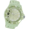 Oozoo Damen Armbanduhr Timepieces Analog Silikon hellgrün UOC4343A