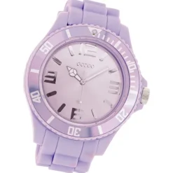 Oozoo Damen Armbanduhr Timepieces Analog Silikon lila UOC4346A