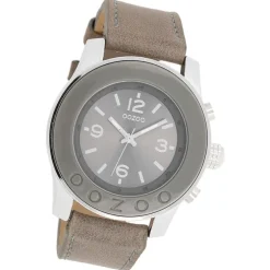 Oozoo Damen Armbanduhr Timepieces Analog Leder braun UOC4567A