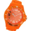 Oozoo Damen Armbanduhr Timepieces Analog Silikon orange UOC5034A