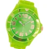 Oozoo Damen Armbanduhr Timepieces Analog Silikon grün UOC5038A