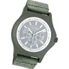Oozoo Damen Armbanduhr Timepieces Analog Leder grau UOC6513A