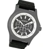 Oozoo Damen Armbanduhr Timepieces Analog Leder schwarz UOC6514A