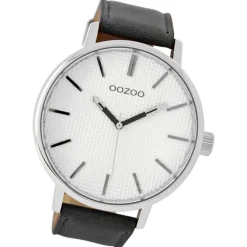Oozoo Damen Armbanduhr Timepieces Analog Leder grau UOC9000A
