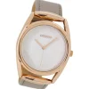 Oozoo Damen Armbanduhr Timepieces Analog Leder beige UOC9168A