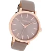 Oozoo Damen Armbanduhr Timepieces Analog Leder beige UOC9197A