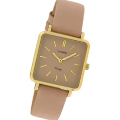 Oozoo Damen Armbanduhr Timepieces Analog Metall rosa UOC9942A