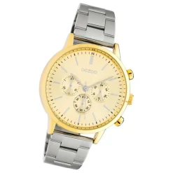 Oozoo Damen Armbanduhr Timepieces C10562 Analog Edelstahl silber UOC10562