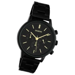 Oozoo Damen Armbanduhr Timepieces C10564 Analog Edelstahl schwarz UOC10564