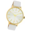 Oozoo Damen Armbanduhr Timepieces C10611 Analog Leder weiß UOC10611