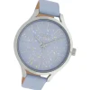 Oozoo Damen Armbanduhr Timepieces C10089 Analog Leder blau UOC10089
