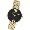Oozoo Damen Armbanduhr Timepieces C11023 Analog Edelstahl gold UOC11023