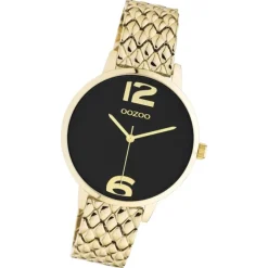 Oozoo Damen Armbanduhr Timepieces C11023 Analog Edelstahl gold UOC11023