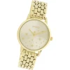 Oozoo Damen Armbanduhr Timepieces C11028 Analog Edelstahl gold UOC11028