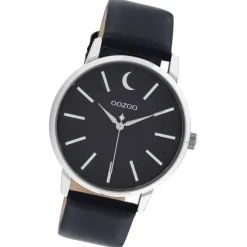 Oozoo Damen Armbanduhr Timepieces C11043 Analog Leder blau UOC11043