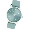 Oozoo Damen Armbanduhr Timepieces C10985 Analog Leder seeblau UOC10985