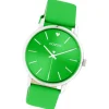 Oozoo Damen Armbanduhr Timepieces C10988 Analog Leder grün UOC10988