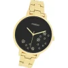 Oozoo Damen Armbanduhr Timepieces Analog Edelstahl gold UOC11124