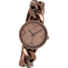 Oozoo Damen Armbanduhr Timepieces Analog Edelstahl bronze UOC11129