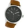 Oozoo Damen Armbanduhr Timepieces Analog Leder braun UOC10305