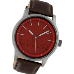 Oozoo Damen Armbanduhr Timepieces Analog Leder braun UOC10306