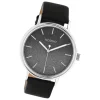 Oozoo Damen Armbanduhr Timepieces C10939 Analog Leder schwarz UOC10939