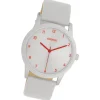 Oozoo Damen Armbanduhr Timepieces Analog Leder grau UOC11166
